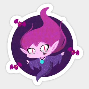 Vampy girl Sticker